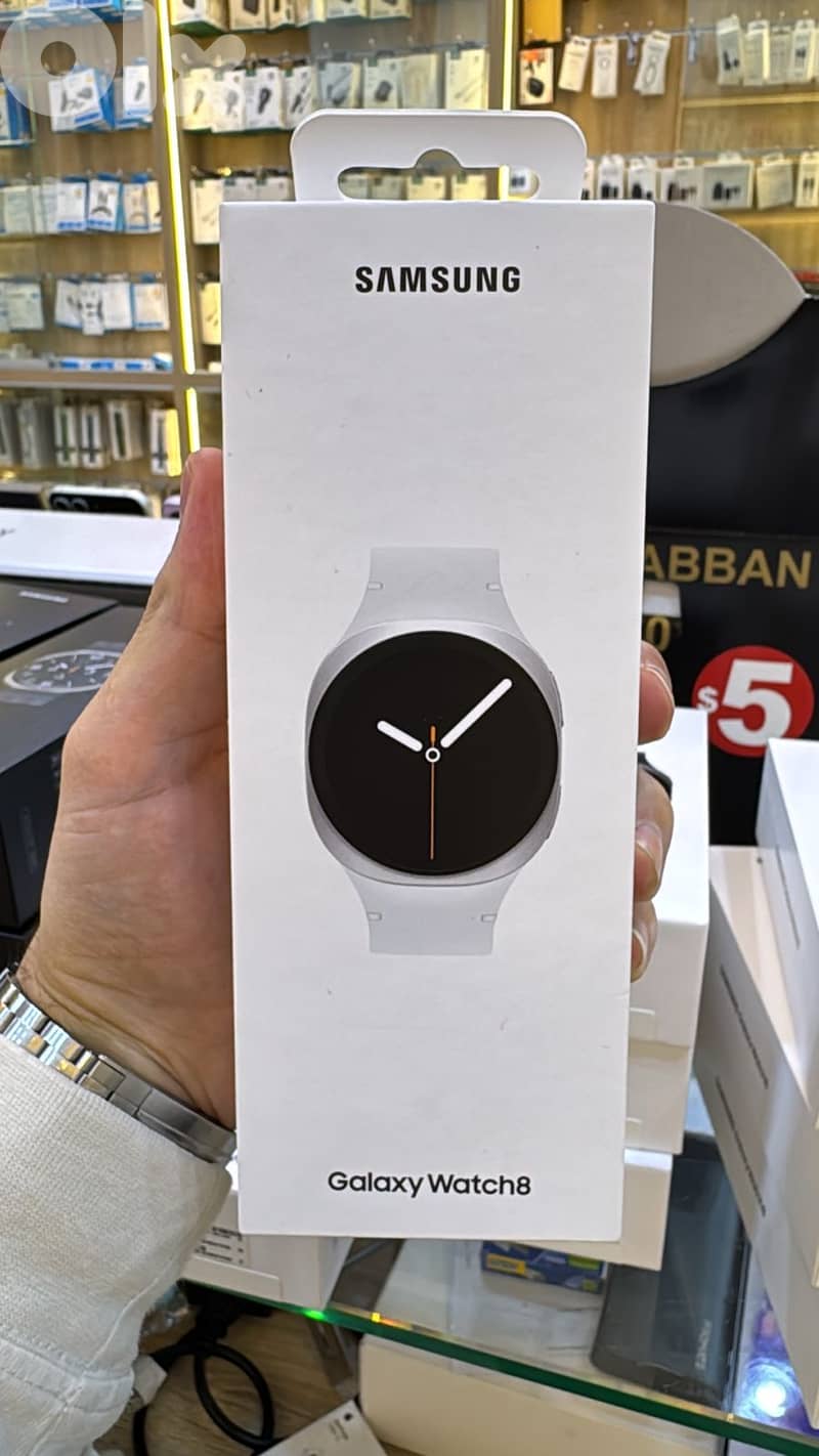 Samsung galaxy watch 8 44mm silver 200$ 0