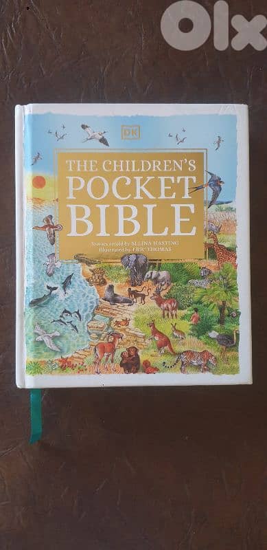 the childrens pocket bible illustrated,in excellent condition
