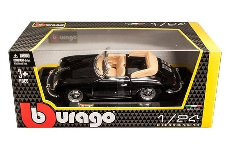Burago 1:24 Bijoux Porsche 356B Cabriolet (1961) 2