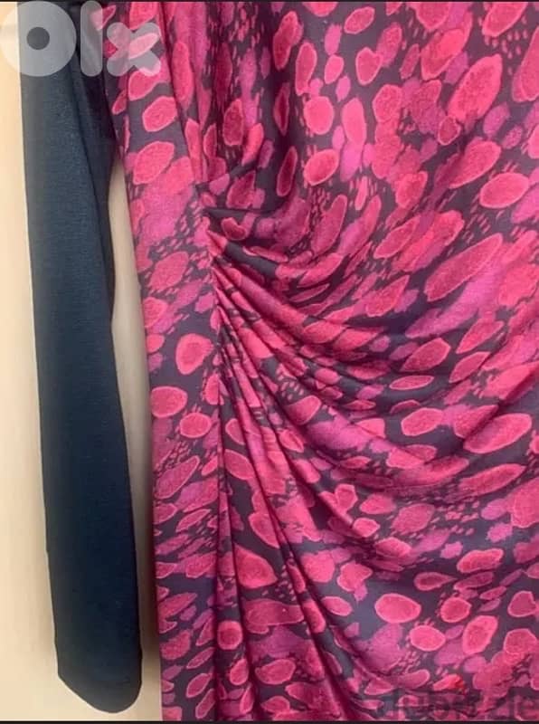 dVF print wool dress 1