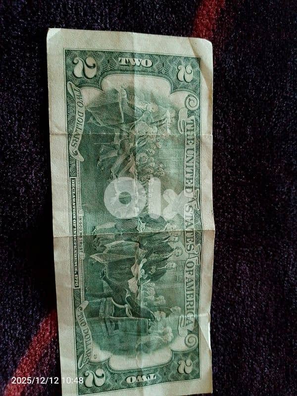 2$ bill 1