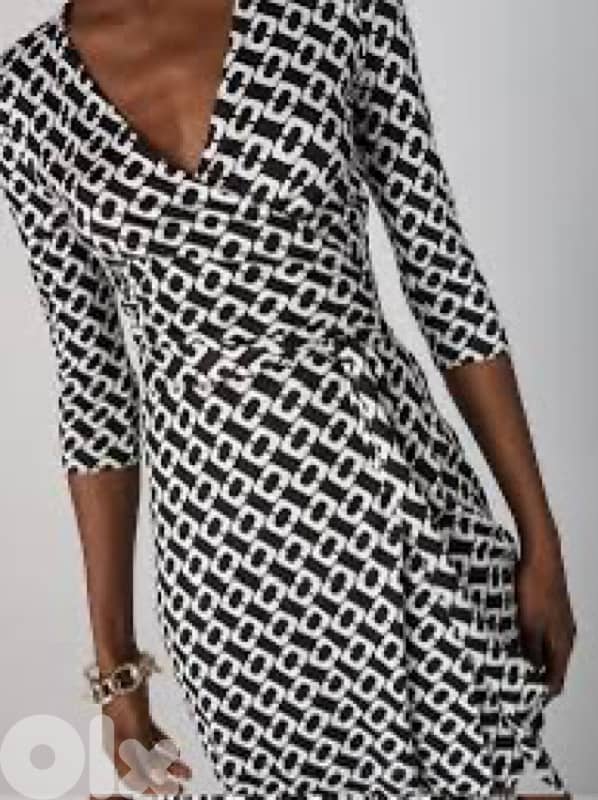DVF signature dress 1