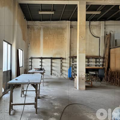 Warehouse for rent in Mkalles - 260 MT2 - 4.5 Mt Height