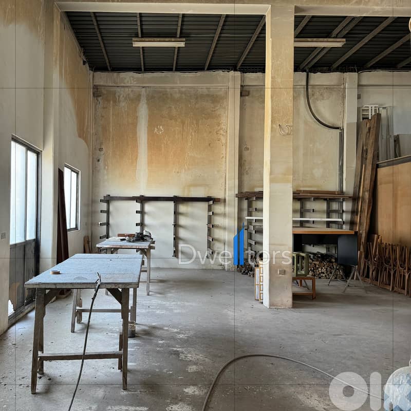 Warehouse for rent in Mkalles - 260 MT2 - 4.5 Mt Height 0