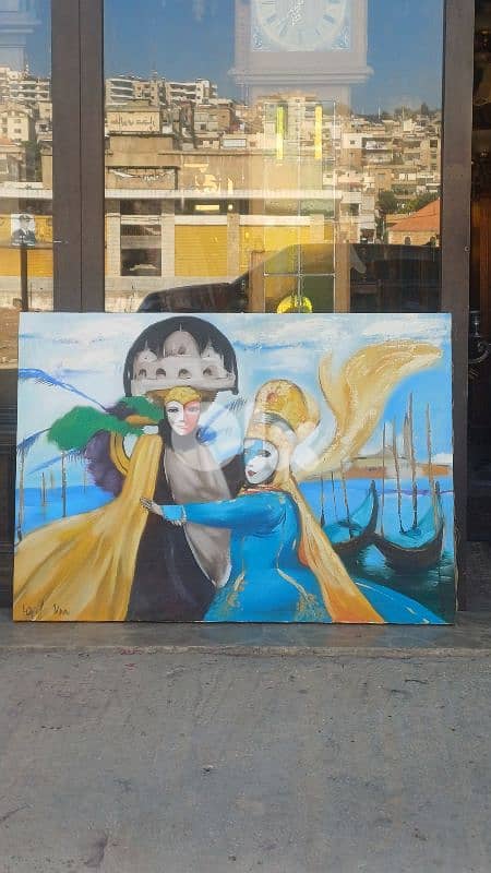 لوحة رسم زيتي روسيّة 1