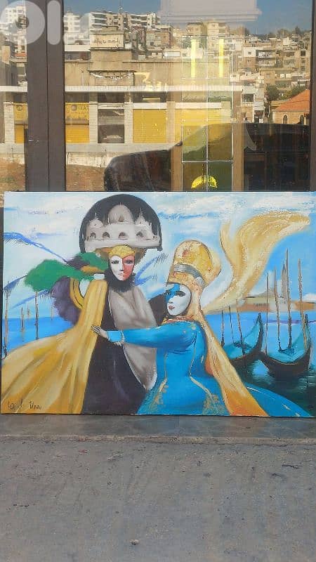 لوحة رسم زيتي روسيّة 2