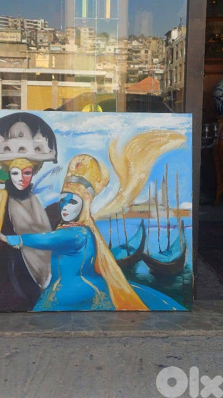 لوحة رسم زيتي روسيّة 5