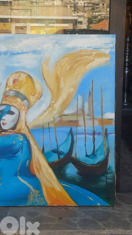 لوحة رسم زيتي روسيّة 6