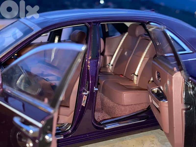 rolls royce purple version kyosho diecast model car scale 1/18 9