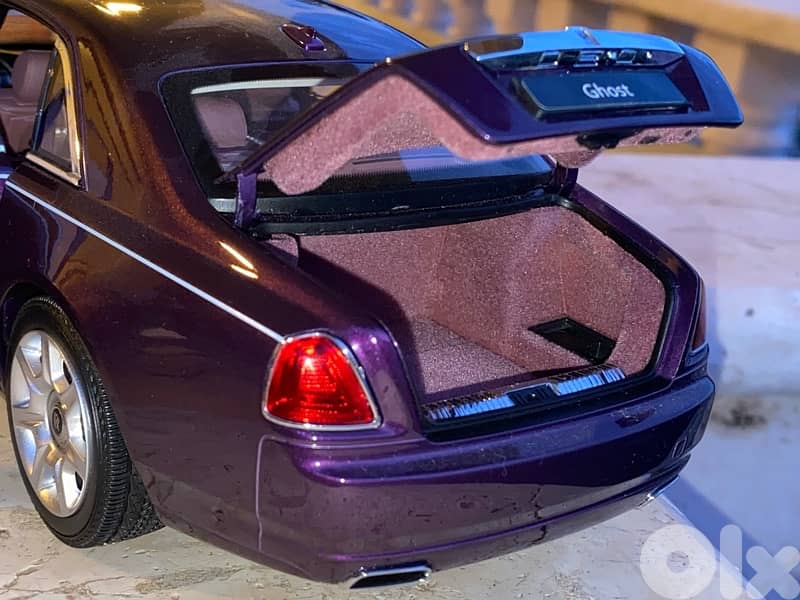 rolls royce purple version kyosho diecast model car scale 1/18 12