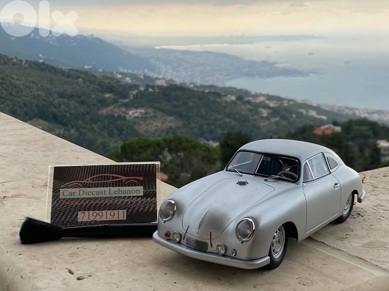 porsche vintage diecast model car scale 1/18 0