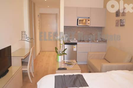 Fully Furnished Radiant Studio for Rent | Achrafieh