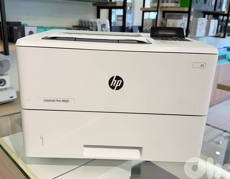 HP PRINTER LASER JET PRO M501 USED 1