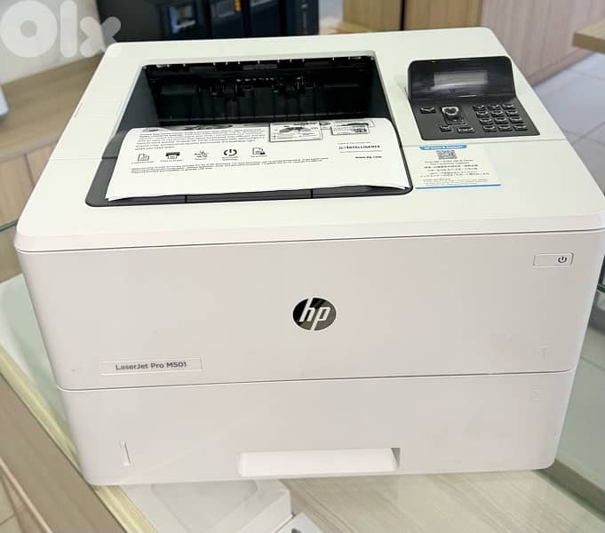 HP PRINTER LASER JET PRO M501 USED 2