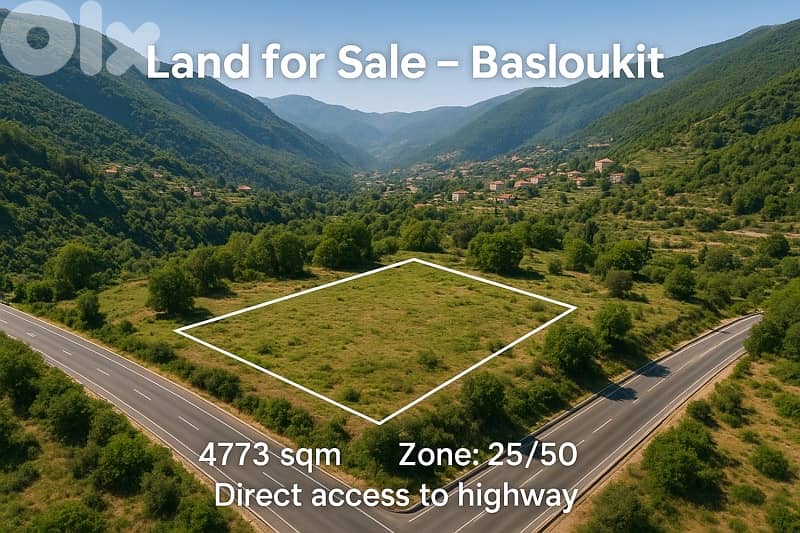 Land for Sale | Basloukit | hot Deal | ارض للبيع | zgharta| RF 0
