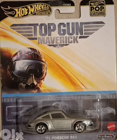 Hot Wheels 71 Porche 911 Top Gun Maverick