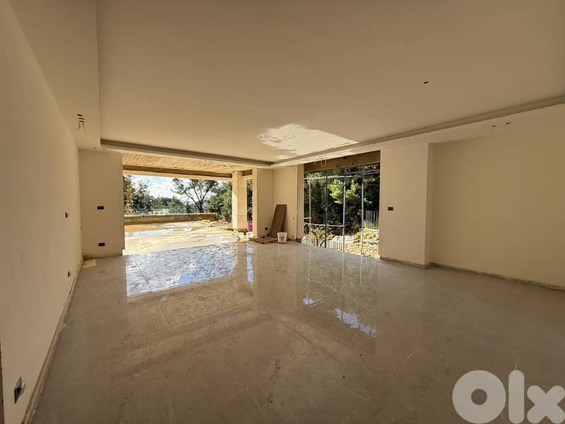 Brand New Apartment + Garden For Sale In Baabdat شقة للبيع في بعبدات 0