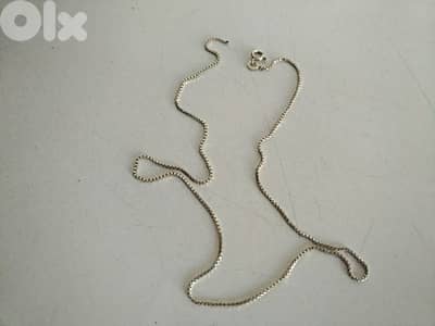 Silver necklace (broken) - Not Negotiable