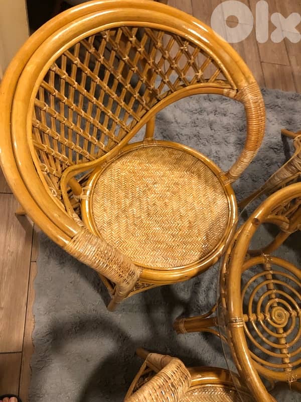 bamboo set in excellent condition. 350$ 1