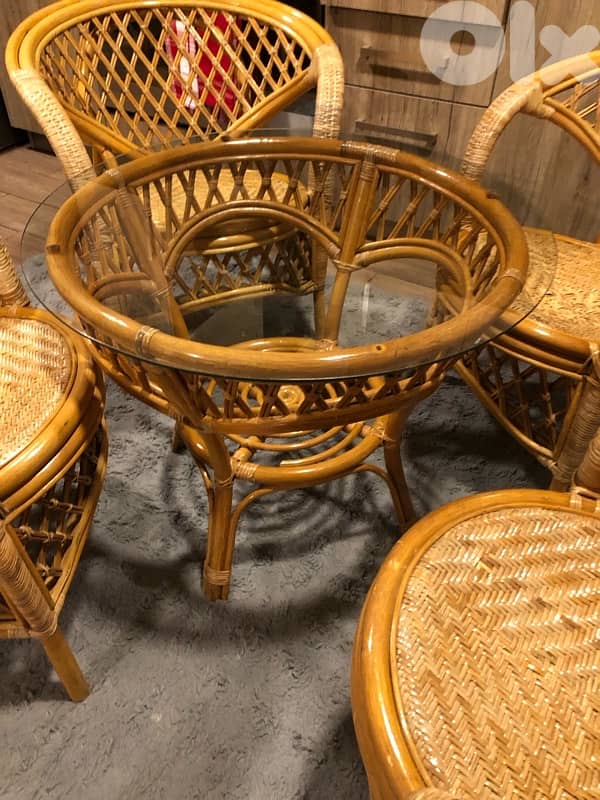 bamboo set in excellent condition. 350$ 4