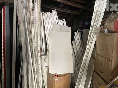 رفوف ايطالي و وطني مستعمل