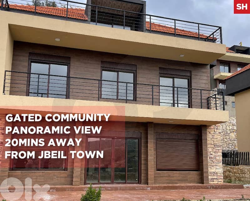 Villa in Mechmech, Jbeil – 390 sqm | Gated Community REF#SH130110 0