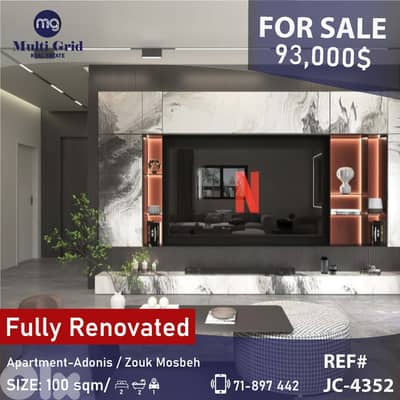 JC-4352 / Apartment for Sale in Adonis , شقة للبيع في أدونيس