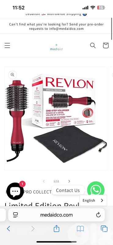 revlon hair brush