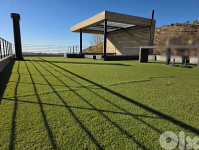 FULLY FURNISHED CHALET FOR SALE IN FAQRA WITH TERRACE , (KFA-115)