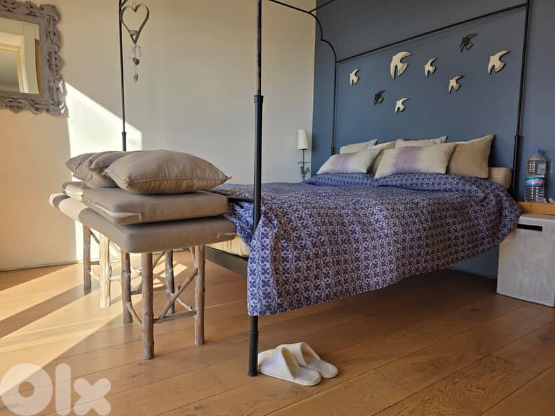 FULLY FURNISHED CHALET FOR SALE IN FAQRA WITH TERRACE , (KFA-115) 5