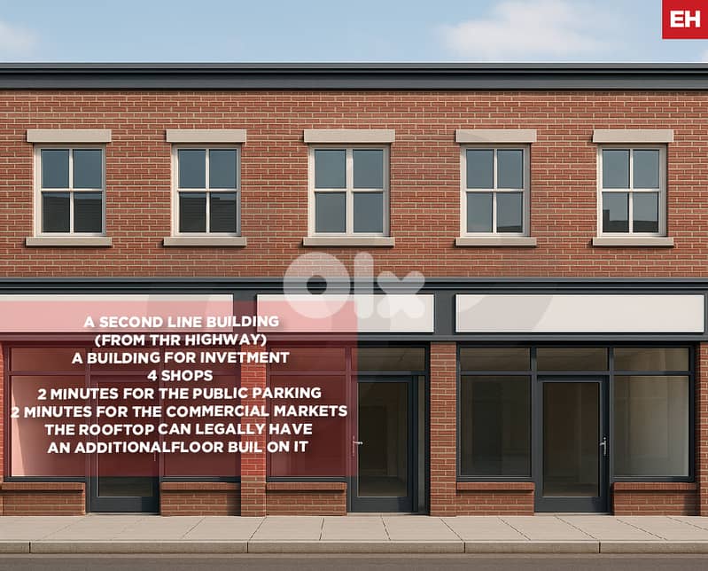 Property is suitable for investment IN BOURJ HAMOUD ! REF#EH128832 0