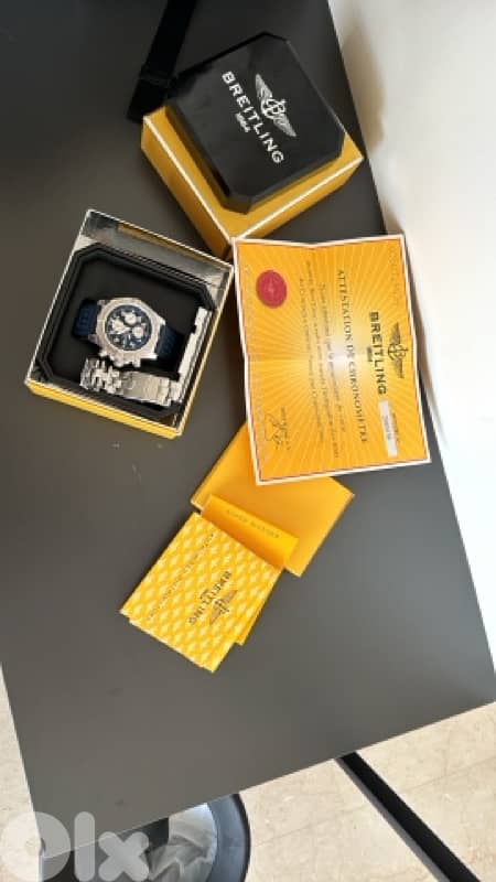 Authentic Breitling Super Avenger 3