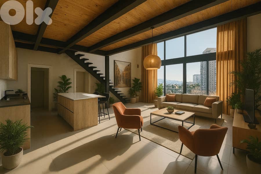 2 Bedroom Loft For Sale in Urban Dreams Achrafieh | High Floor 0