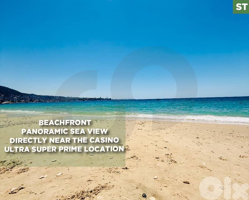 BEACHFRONT SEA VIEW DIRECTLY NEAR THE CASINO- Tabarja REF#ST130210 0