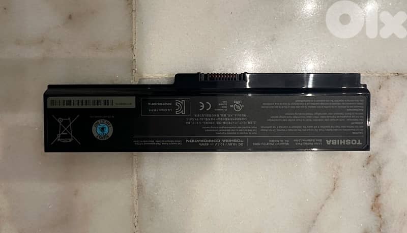 Toshiba battery 0