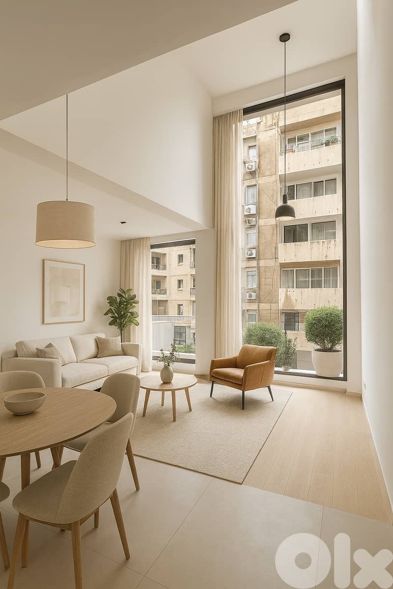 Loft For Sale in Achrafieh | 3 Masterbedrooms | High Ceiling 0