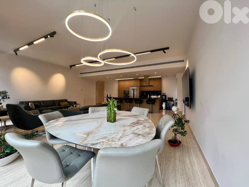 Furnished Apartment For Rent in Achrafieh | Shared Pool & Gym 0