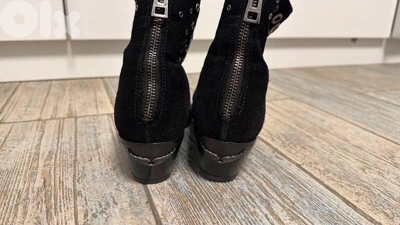 zadig et voltaire, authentique, boots, used, very good condition 0
