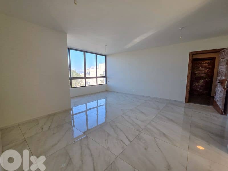 New Three Bedroom Apartment in Mazraat Yachouh, Metn with Sea View 0