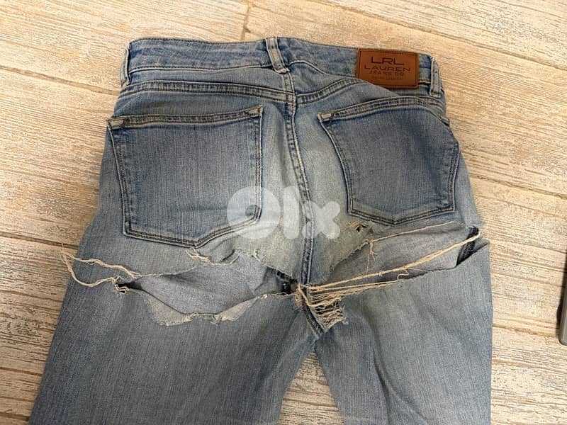 bundle of jeans and 1 skirt, used but good condition 1