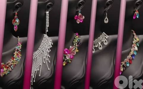 necklace,earring,ring,