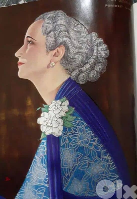 مجلد يحوي أعداد من مجلة فرنسية قديمة  بين عامي 1920 الى 1930 11