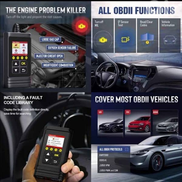 OBD2 car scanner سكانر 2