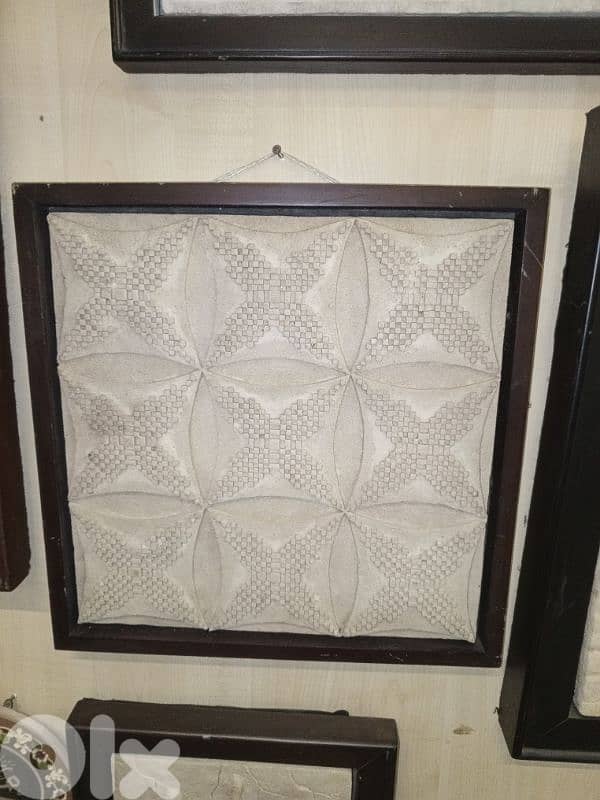 framed stone sculpture 0