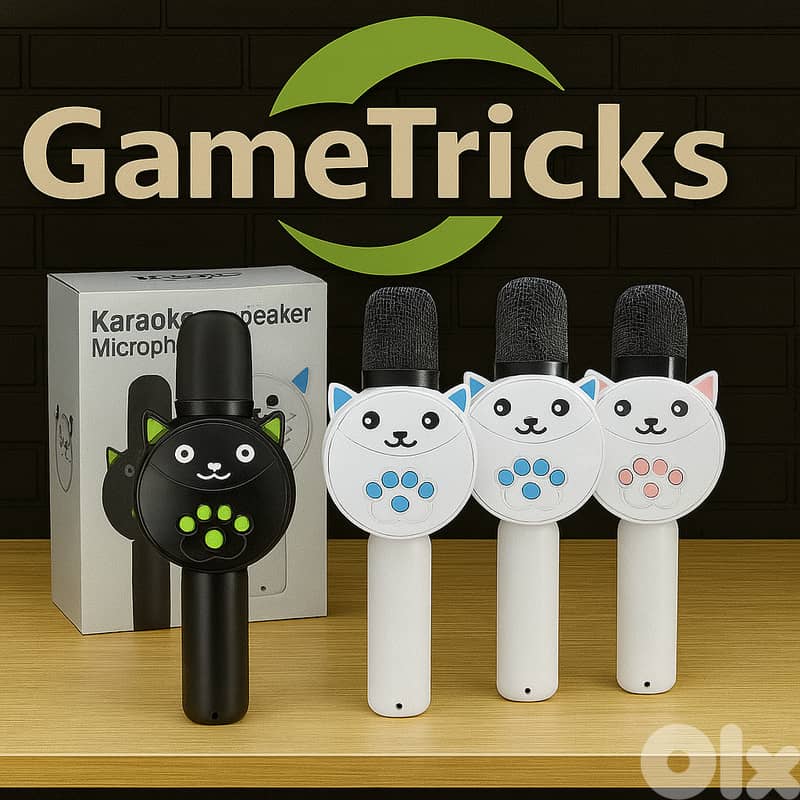 Kids kitty microphone wireless  bluetooth for singing 0