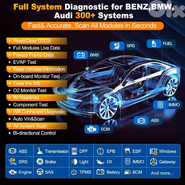 Intelligent Launch Car Scanner 1