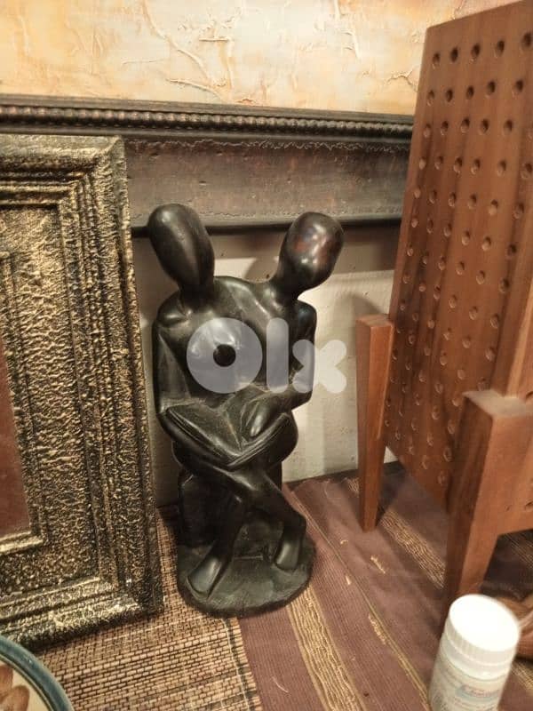 Carved wood sculpture 0