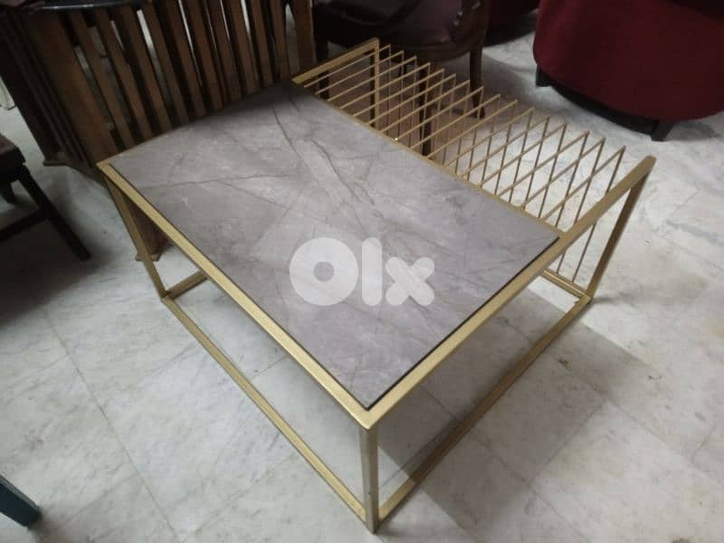 Metal coffee table 0