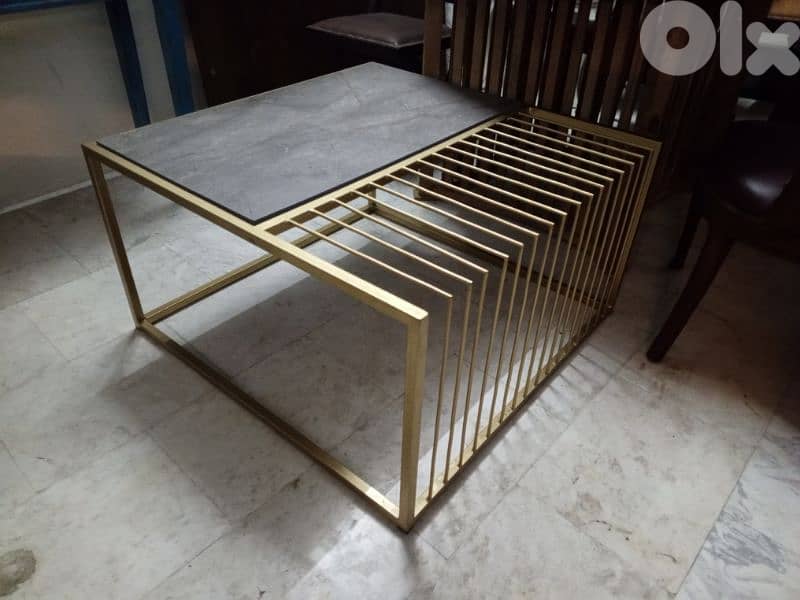 Metal coffee table 2