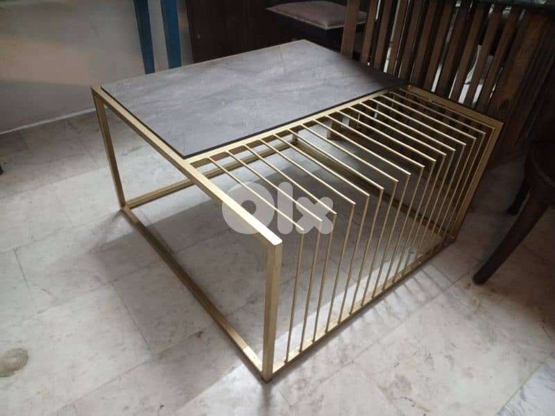Metal coffee table 3